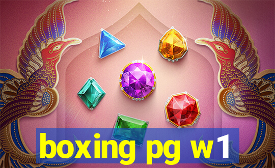 boxing pg w1